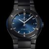 Hublot Classic Fusion Automatic 45mm Ceramic Blue, Ref# 510.CM.7170.CM