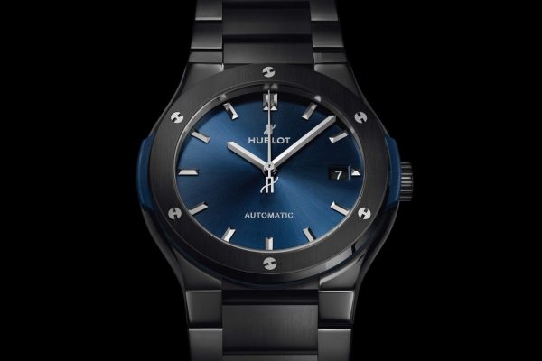 Hublot Classic Fusion Automatic 45mm Ceramic Blue, Ref# 510.CM.7170.CM