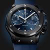 Hublot Classic Fusion Ceramic Blue Chronograph Ref# 521.CM.7170.RX