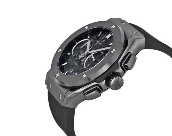 Hublot Classic Fusion Aerofusion Black Magic Chronograph 45mm, Ref# 525.CM.0170.RX