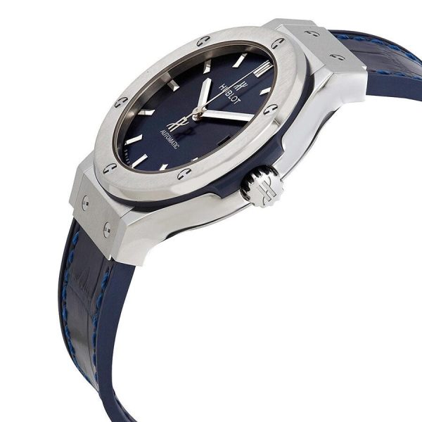 Hublot Classic Fusion Titanium Blue 38mm, Ref# 565.NX.7170.LR