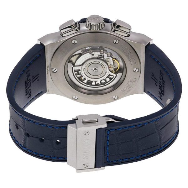 Hublot Classic Fusion Chronograph Titanium Blue 45mm, Ref# 521.NX.7170.LR