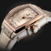 Hublot Spirit of Big Bang BEIGE CERAMIC KING GOLD DIAMONDS Ref# 665.CZ.898B.LR.1204