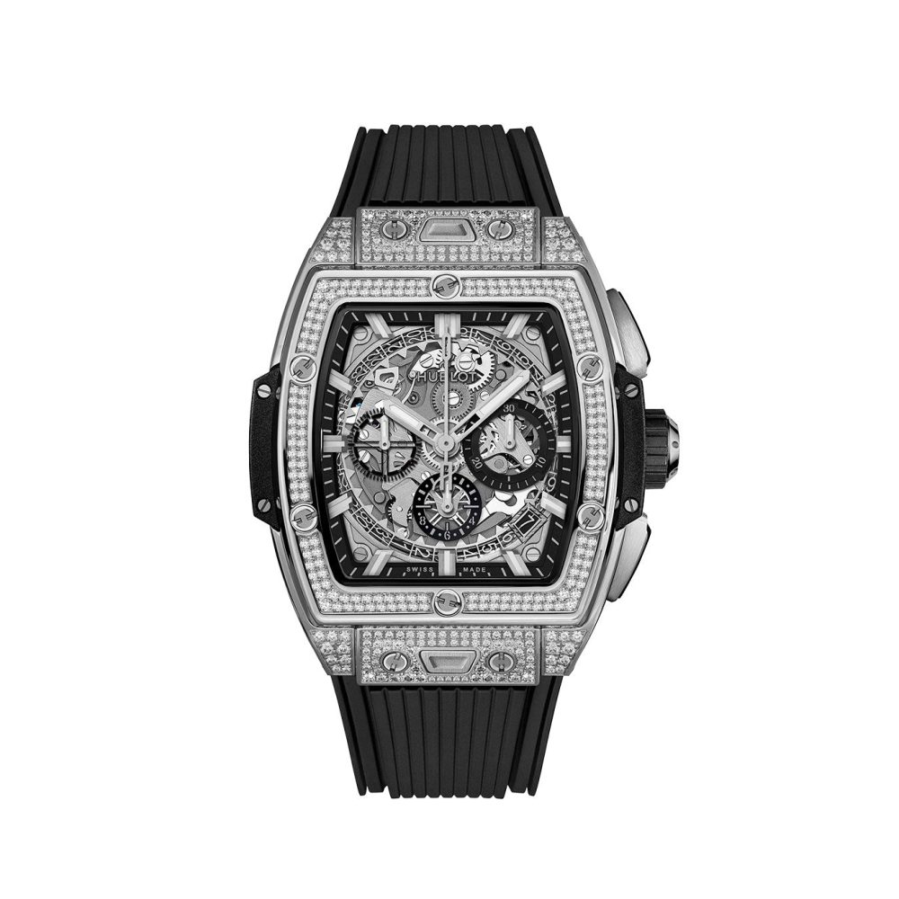 Hublot Spirit of Big Bang TITANIUM PAVÉ Ref# 642.NX.0170.RX.1704